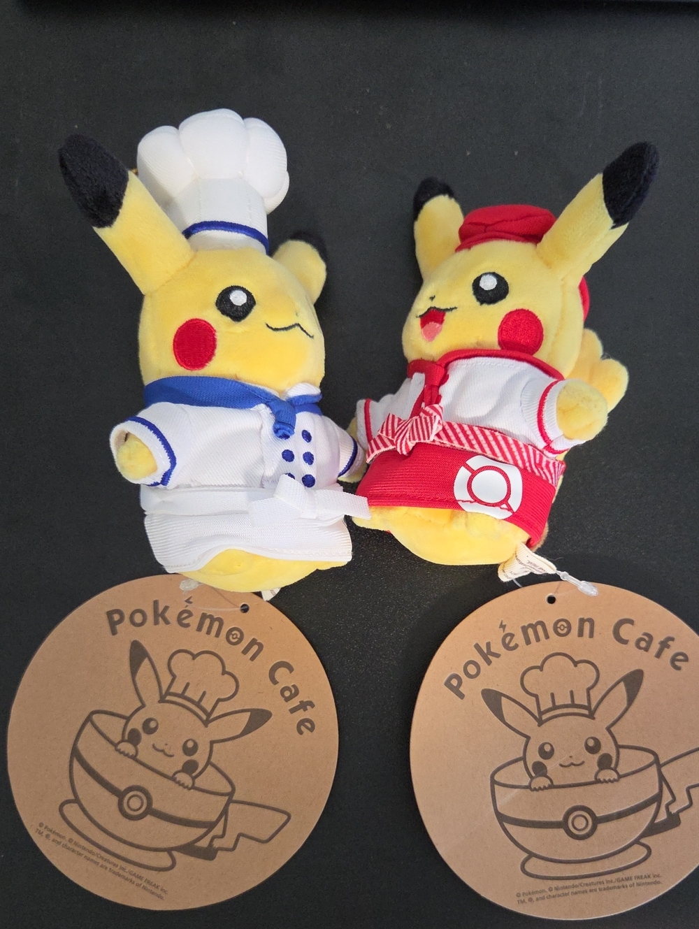 Pokémon Café Pikachu Plush Toy - Yellow (Set of 2)